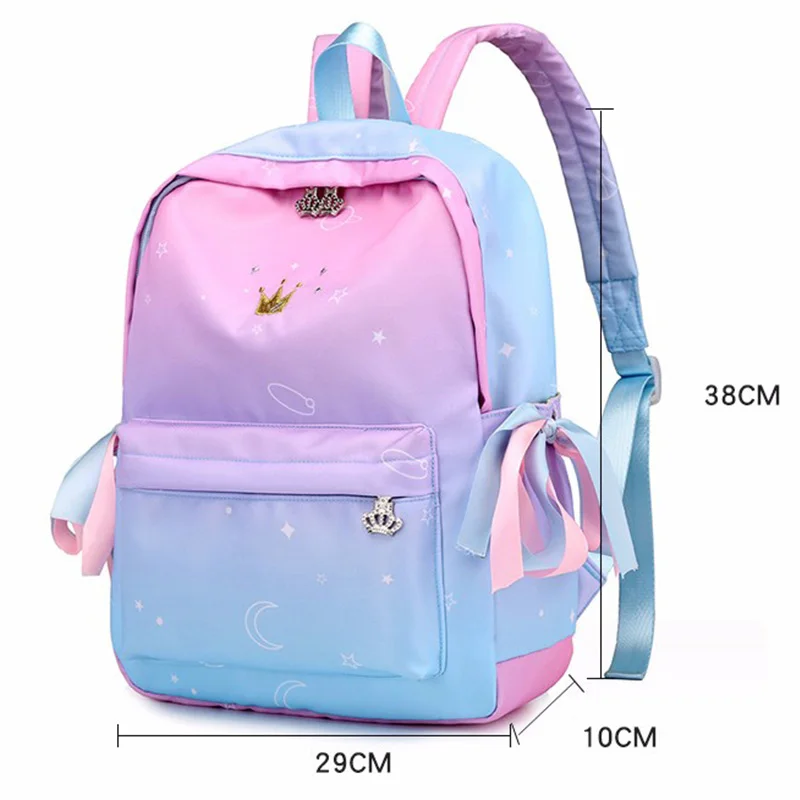 Orthopedic Backpacks School Children Schoolbags For Girls Primary School Book Bag School Bags Printing Backpack Sac Ecolier Pink