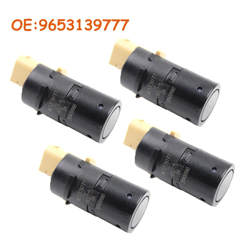 

4 PCS 9653139777 For Peugeot Citroen Renault 307 308 SW Car Parking Radar Sensor PDC Parking Sensor 9649186580 9643326380 Car