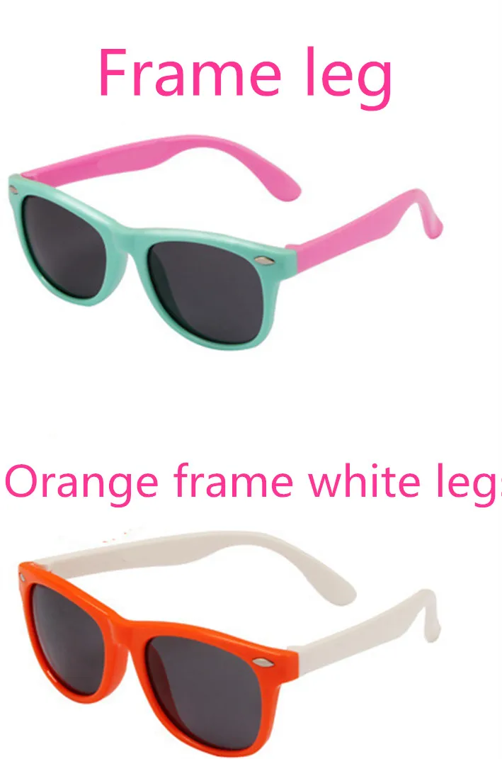 ASUOP2017silicone children sunglasses men and women children sunglasses boy girl safe shade baby glasses square UV400 sunglasses (11)