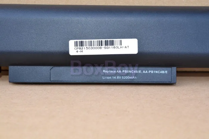  4400mAh laptop battery for SAMSUNG AA-PB0NC4B/E AA-PB1NC4B/E AA-PBONC4B AA-PL0NC8B AA-PL0NC8B/E