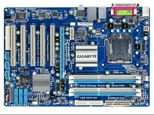 P43 775 материнская плата для Gigabyte GA-P43T-ES3G P43T-ES3G DDR3 Оперативная память 16G LGA775