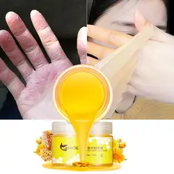 150 г молочный мед парафин воск маска для рук влажный отшелушивающий крем-пилинг для лица и тела мозоли пленка для рук Крем для удаления