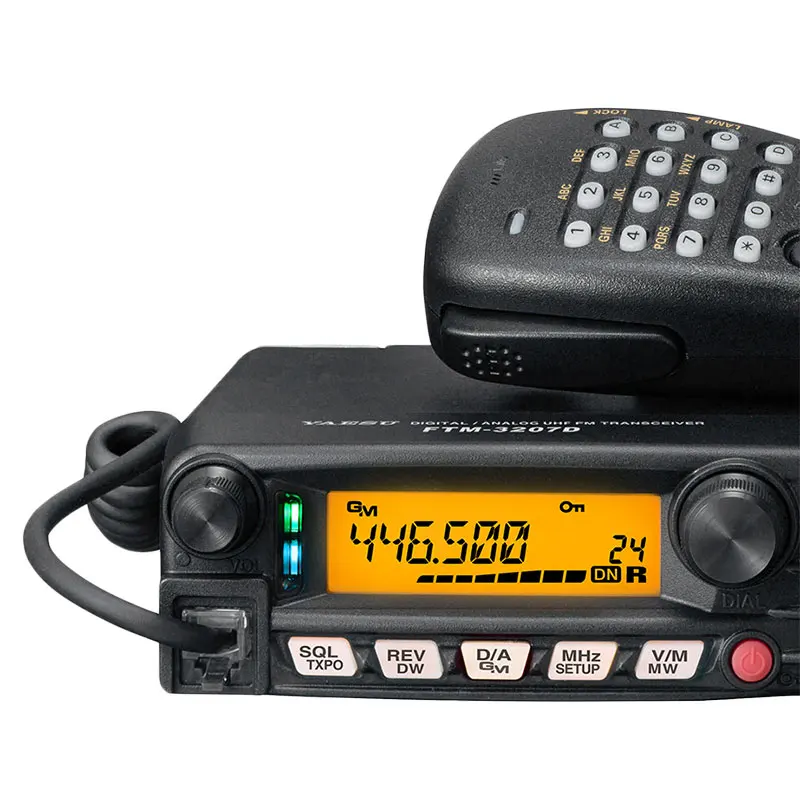 Yaesu FTM-3207DR UHF Цифровой автомобильный радиоприемник высокой мощности Автомобильный цифровой двухрежимный трансивер