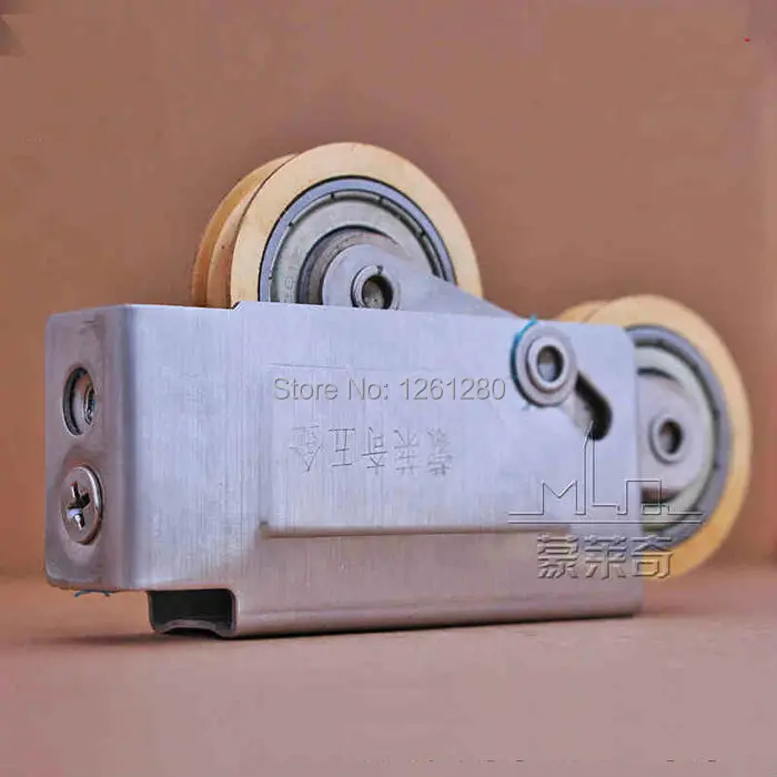 

free shipping window roller 73-type aluminum windows and doors pulley sliding door roller sliding sash double copper wheel