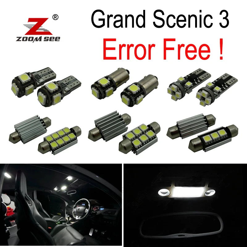 20pc x For 2009 2016 Renault Grand Scenic III 3 MK3 No Error font b Car