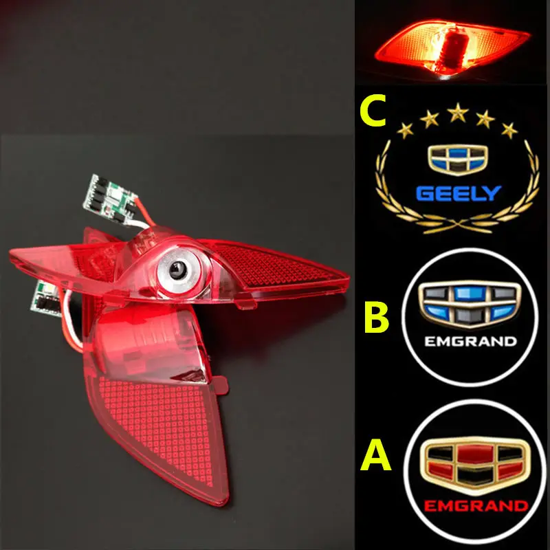 

Geely Emgrand 7 EC7 EC715 EC718 Emgrand7 E7 ,EC7-RV EC715-RV EC718-RV,EV,Car welcome door light Ghost Shadow Light