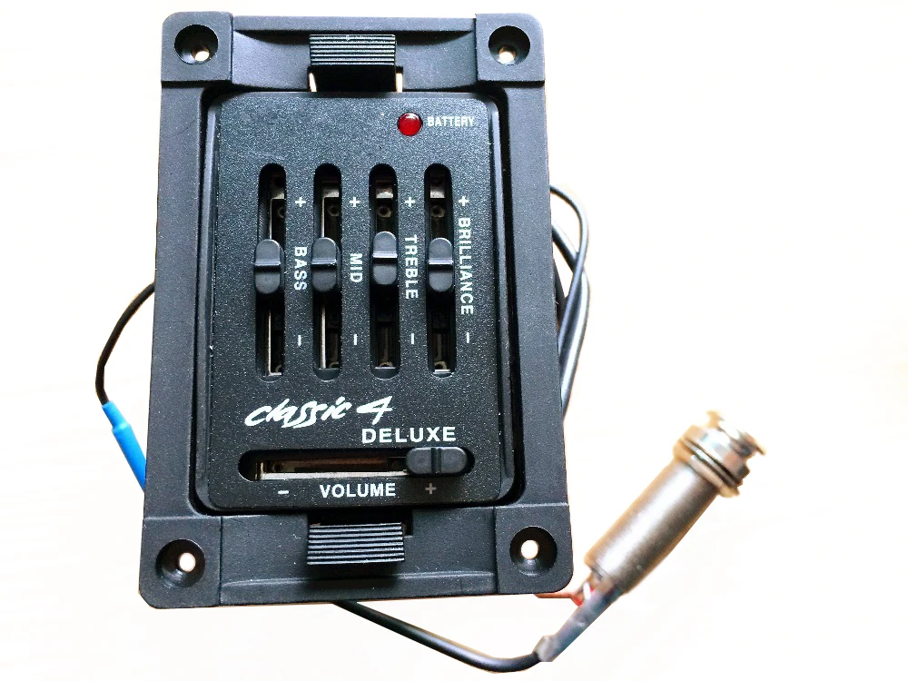 Buy 5PCS Classic 4 Band EQ Deluxe Acoustic Guitar