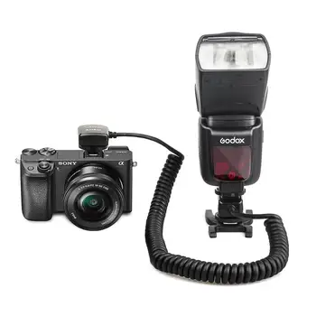 

Meike MK-FA02 3M TTL Off Camera MI Multi Interface Hot Shoe Flash Sync Cable Cord For Sony Speedlite HVLF20M HVLF32M HVLF60M