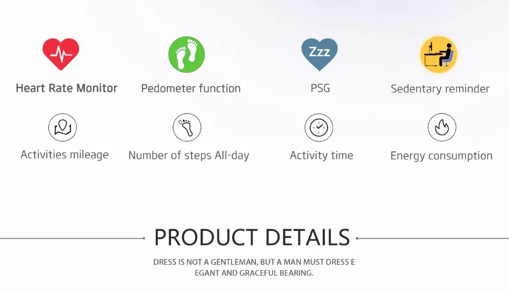 NO.1 G5 Smart Fitness Tracker (2)