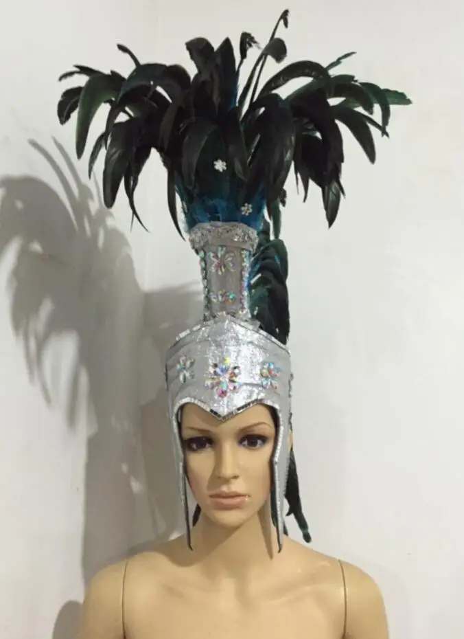 Grande Coiffe de Plumes, Accessoires de Performance, Carnaval MasTim ade -  AliExpress