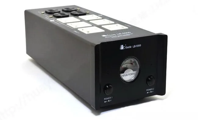 

Bada LB-5500 Audiophile Power Filter Plant 5000W 15A LB5500 Black