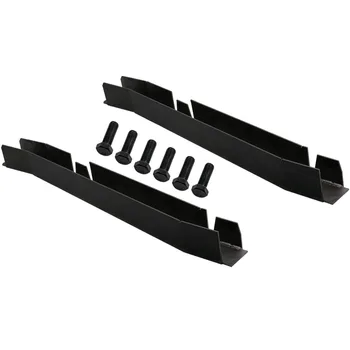 

Center Skid Plates Rust Repair Frame RH LH For Jeep Wrangler TJ 1997-2003 w/Bolts Black