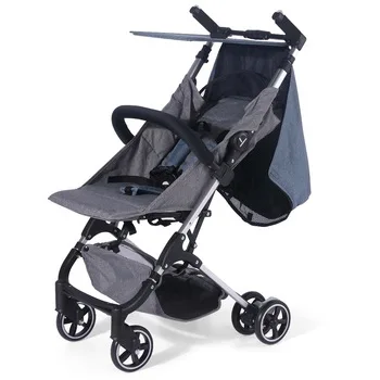 Суперлегкая компактная детская коляска Playkids из полиэстера + катионовой ткани PP EVA