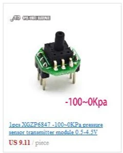 1 шт. XGZP6847-100~ 700KPa датчик давления передатчик Модуль 0,5-4,5 в