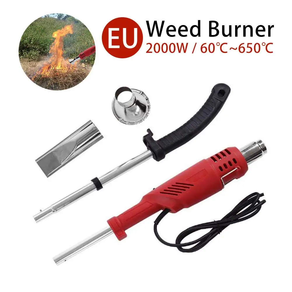 Garden Gear Electric Weed Killer Burner Wand Thermal Weeding Stick- Up To 650 Degree Weeder Tool For Garden, Patio, Driveway