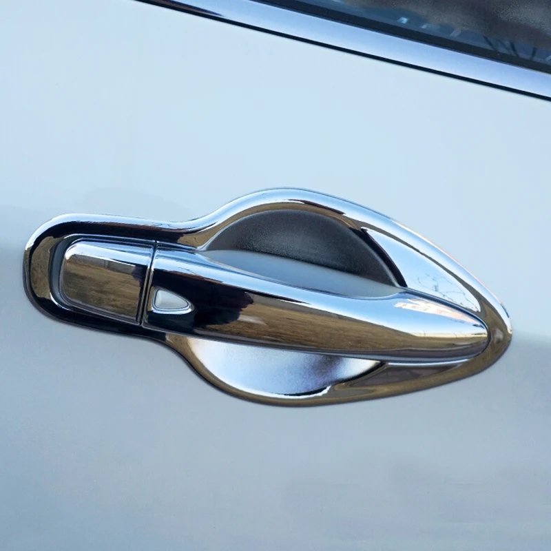 

For Nissan Sentra 2016 2017 ABS Matte Car Door protector handle Bowl Cover trim Car accessories styling 8pcs