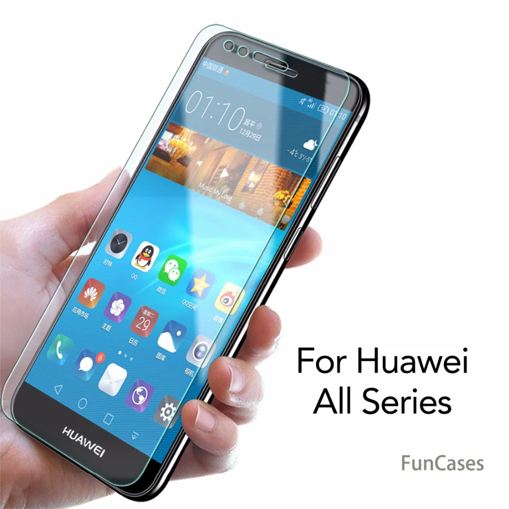 Стекло для huawei p10 lite защита экрана закаленное P10 Lite P8 P9 2017 плюс Коврики 10 Pro 9 2.5D Film
