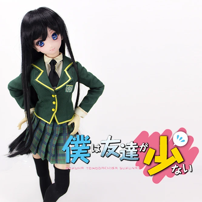

Estartek 1/3 1/4 Japan Anime My Friends Are Few Mikatsuki COS School Uniform for BJD SD DD Doll Action Figure DIY