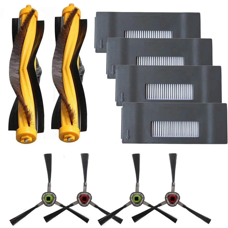 

Accessories Compatible Deebot M80,M80 Pro Replacement Parts- Filters & Side Brushes & Main Brush