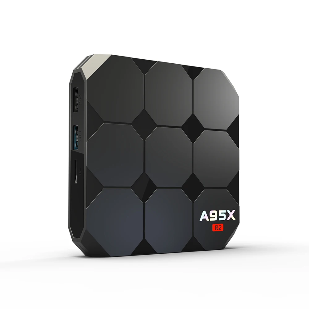 A95X R2 Смарт ТВ приставка Android 7 1 Amlogic S905W четырехъядерный 2 ГБ DDR3 16 Гб rom