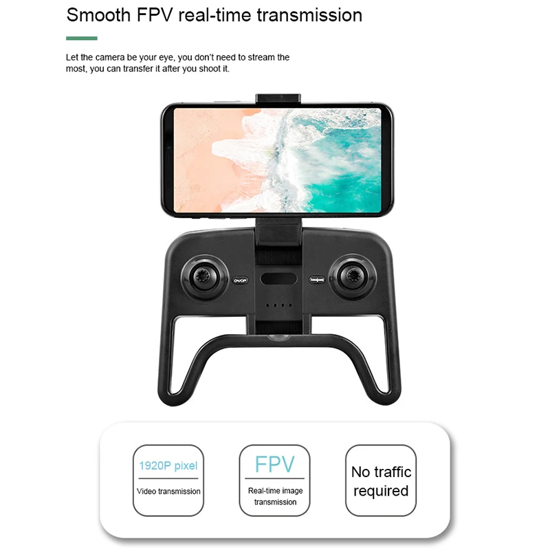 Радиоуправляемый Дрон вертолет WiFi FPV с камерой 4K HD Антенна Радиоуправляемый квадрокоптер двойная камера самолет Квадрокоптер оптическое позиционирование потока