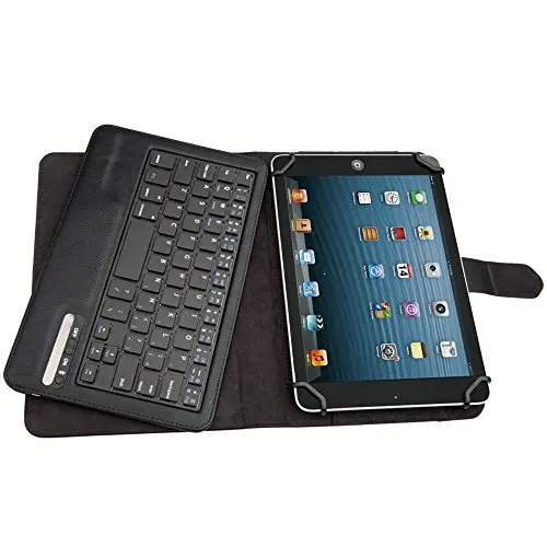 

Universal Bluetooth Keyboard Case Cover For iPad Mini, 2 ; Samsung Galaxy Tab3, Tab 4
