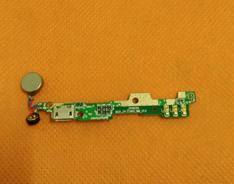 Использовать Оригинальный USB Plug заряд Плата для Для ZOPO Цвет C ZP330 MTK6735 Quad Core 4.5