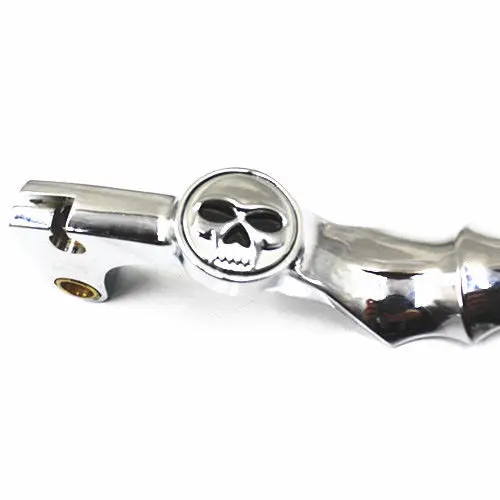 Пара мотоцикл хромированный череп сцепные рычаги для Honda Shadow 400 600 750 1100 CBR600 F1 F2 F3 F4