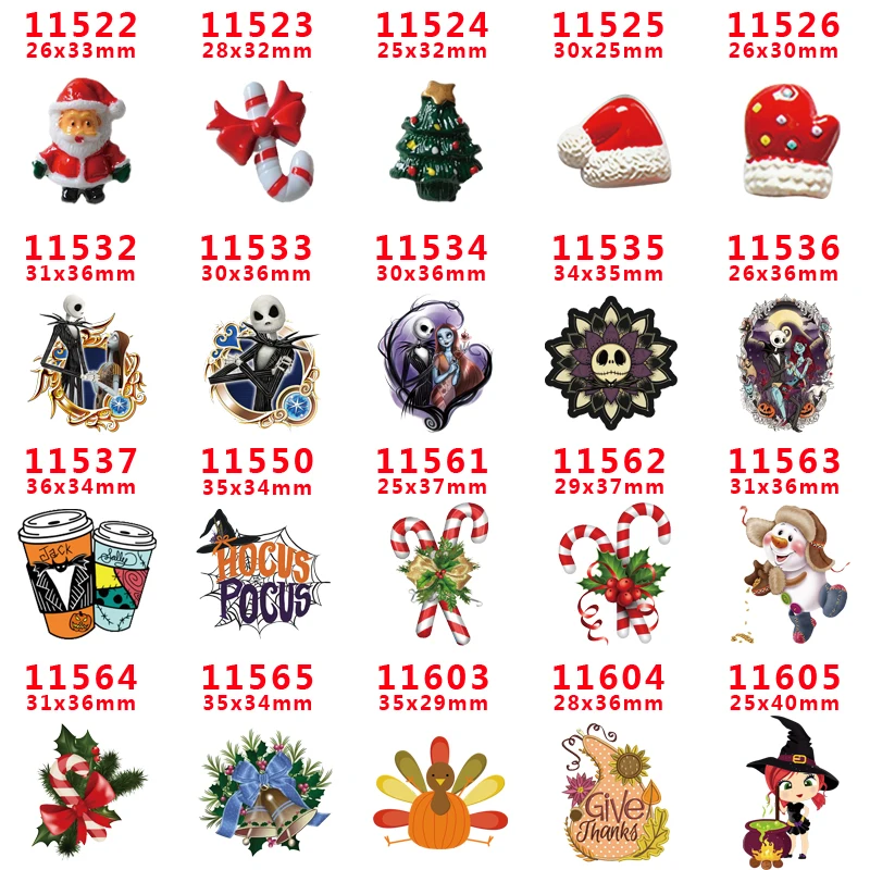 Planar Resins FactbakThanksgiving Day Cute Cartoon Resin DIY Crafts For Decoration Accessories PR11522 | Дом и сад