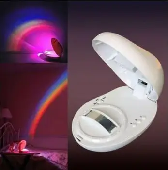 

DSstyles LED Rainbow Projector Room Night Light W/3 Display Mode