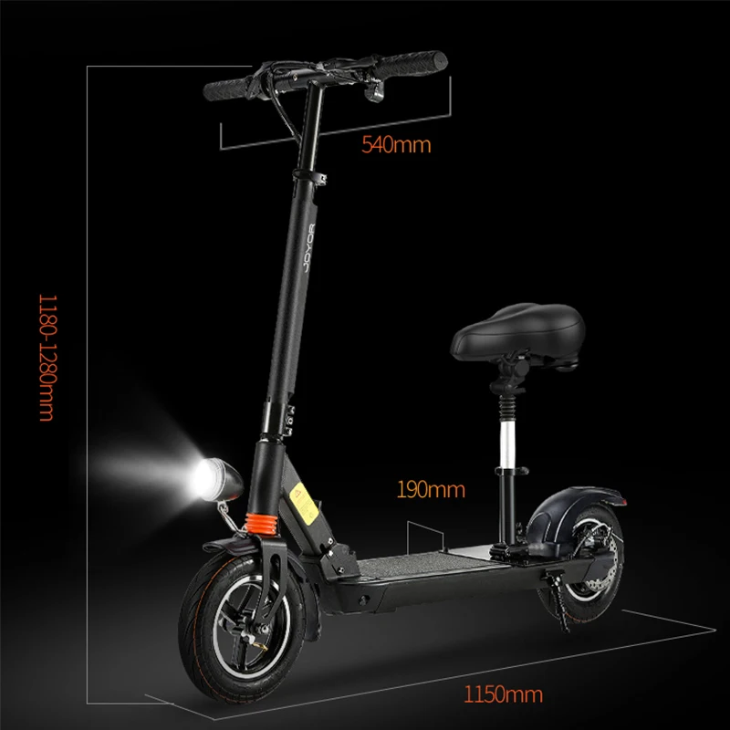 Cheap JS 48v 500W Adult motor Scooter 10 inch Electric scooter with seat Electric Foldable skateboard longboard electric kick scooter 1 Cheap JS 48v 500W Adult motor Scooter 10 inch Electric scooter with seat Electric Foldable skateboard longboard electric kick scooter 1