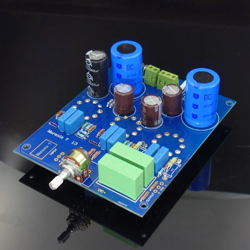 MARANTZ 7 hifi ламповый предусилитель доска DIY наборы для усилителя динамик домашняя Аудио Видео система с потенциометром 12AX7 JJ ECC83S