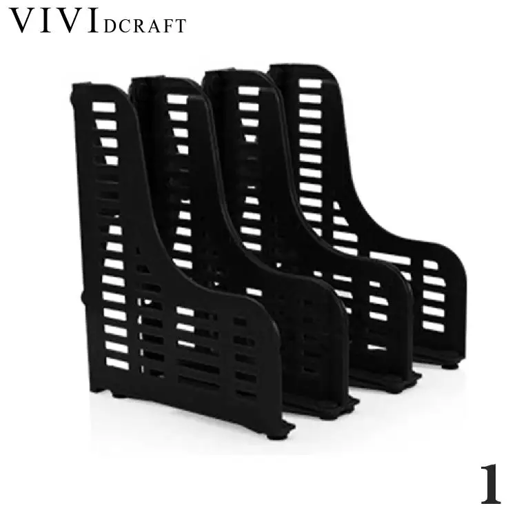 

Vividcraft Creative Folder Plastic Stretchable Magazine File Paper Holder Office Tray Supplies Arquivo Document Organizador