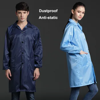 

Anti-static Clothing Outwear Clean Clothes Cleanroom Garments Dust-proof Paint Work Clothing Unisex Protective overalls