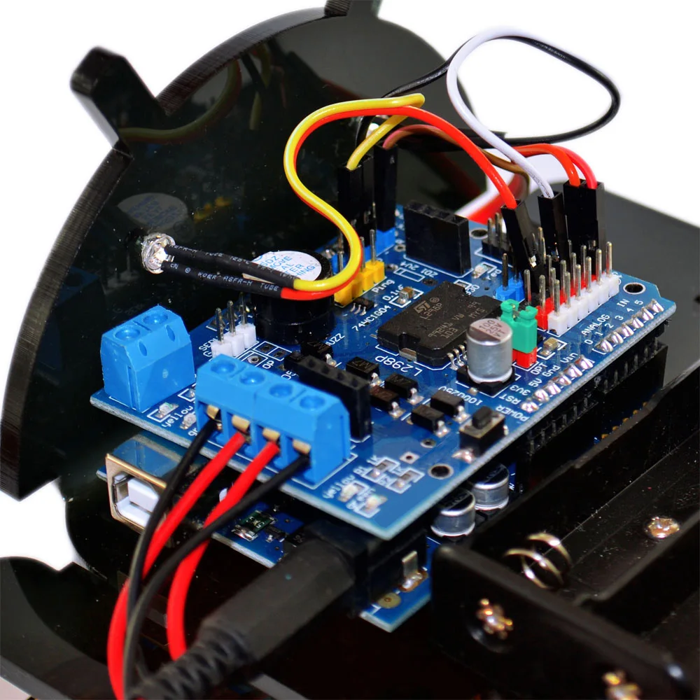  2 layer Line tracing smart carDamping balance Tank Robot Chassis Platform high power Remote Control - 32872928756