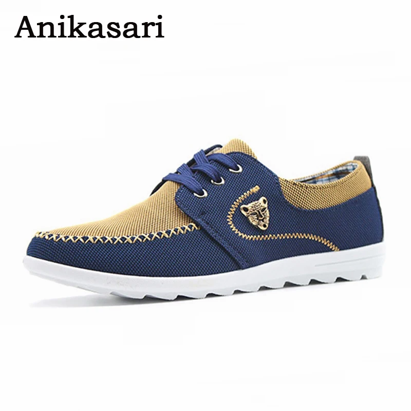 flat canvas shoes for men