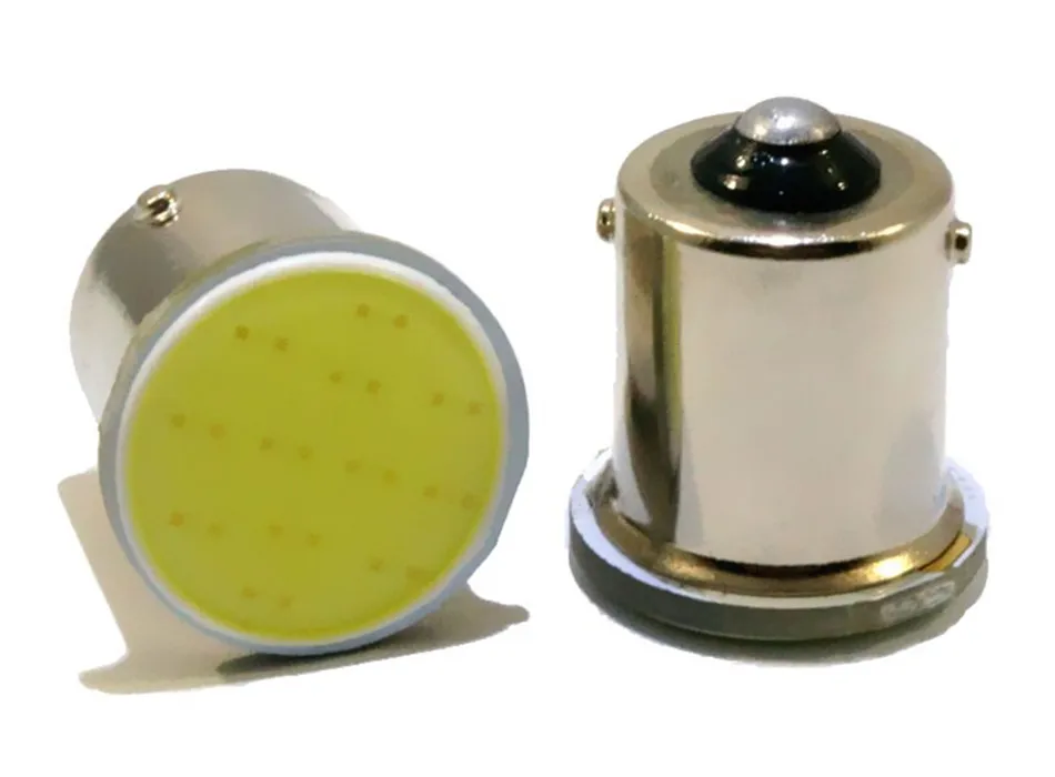 Автомобильные светодиодные лампы BA15S 1156 светодиодов 12 В p21w COB 12SMD R5W 30 шт.|car led bulb|car