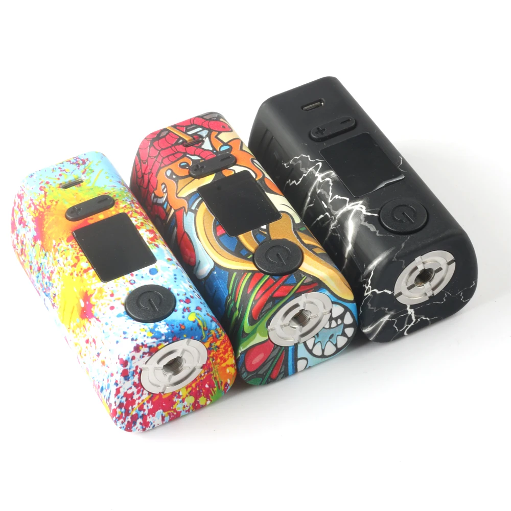 Оригинальный Hugo Vapor Rader Mage TC Box MOD 218W Mod поддерживает VW/TC/Curve/Preheat & 2A Quick Charge Vape