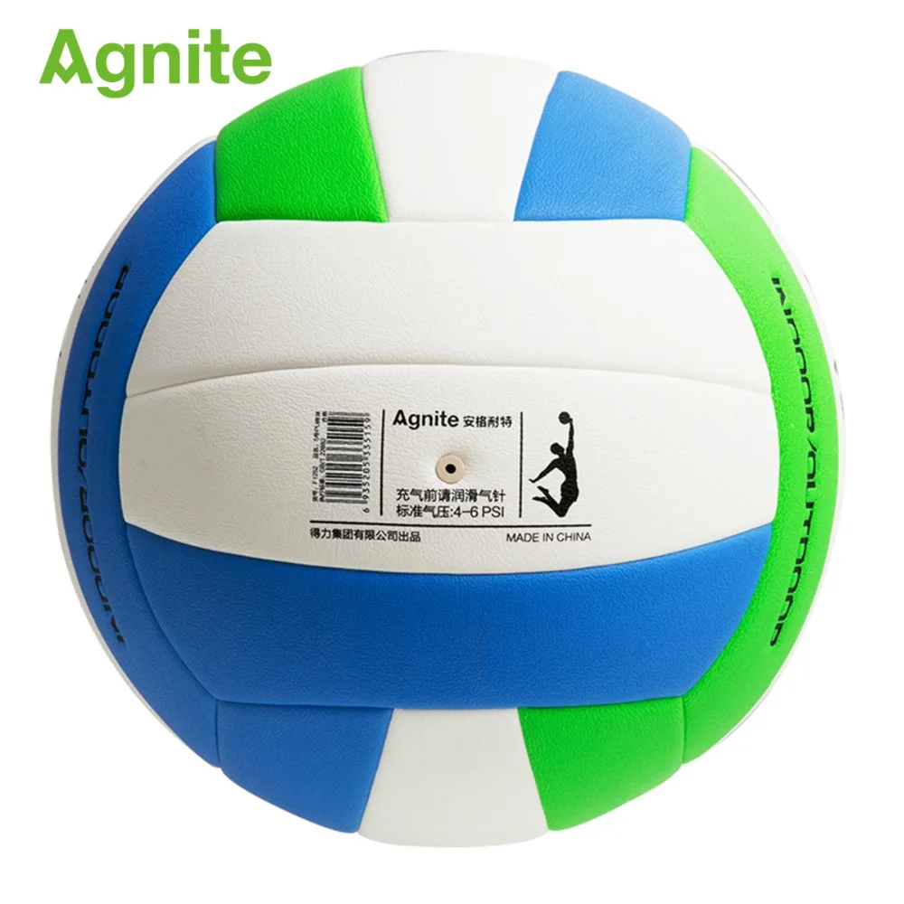 Agnite 2018 مسؤول الشاطئ الكرة الطائرة لينة بو + إيفا اللياقة البدنية الكرة من الرياضة volleybal F1252 في الهواء الطلق التدريب كرة اليد الصيف ألعاب