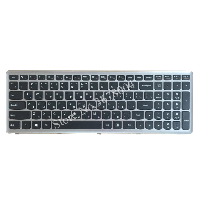 Новая русская клавиатура для ноутбука Lenovo U510 Z710 25211213 25211243 Φ 0KN0-B62RU13 9z. N8rsu.10r NSK-BF1SU RU