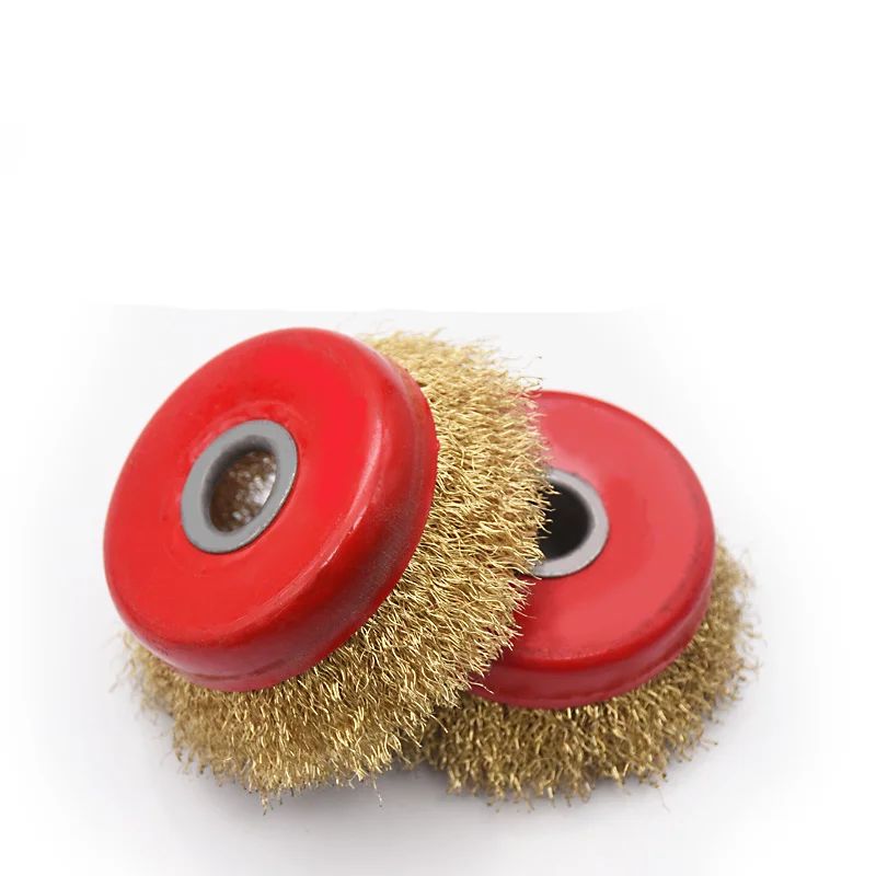 

1pcs! thick bowl wire wheel wire brush for metal rust angle grinder stainless steel polishing wheel cleaning tool