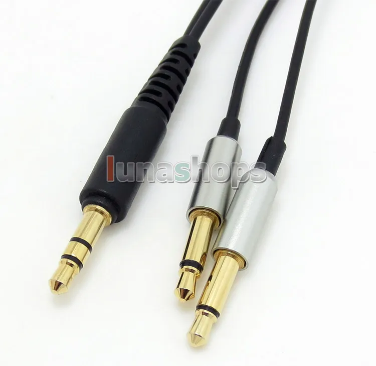 LN004534 3 5mm To 3 5mm Audio Mic Remote upgrade Cable For Focal Elear Denon AH D600 D7100 Velodyne vTrue Headphone