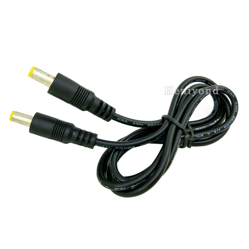2 шт. 5,5x2,1 мм Мужской DC Мощность Разъем видеонаблюдения PSU Пигтейл кабель Jack 12 В Бесплатная доставка