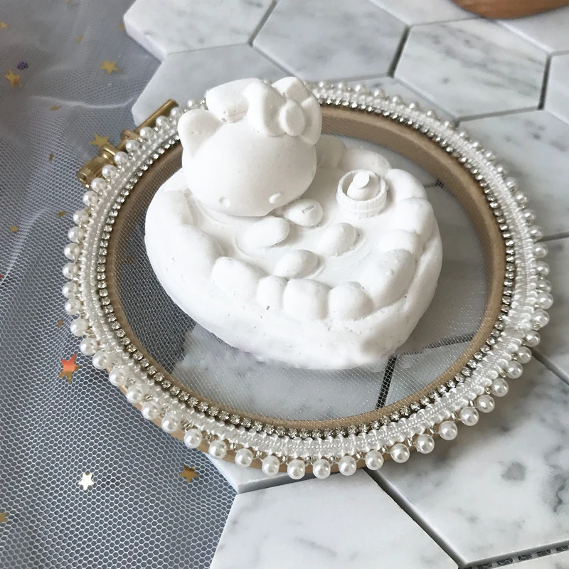 silicone animal molds kitty bathing silicone cat soap mold diy fondant