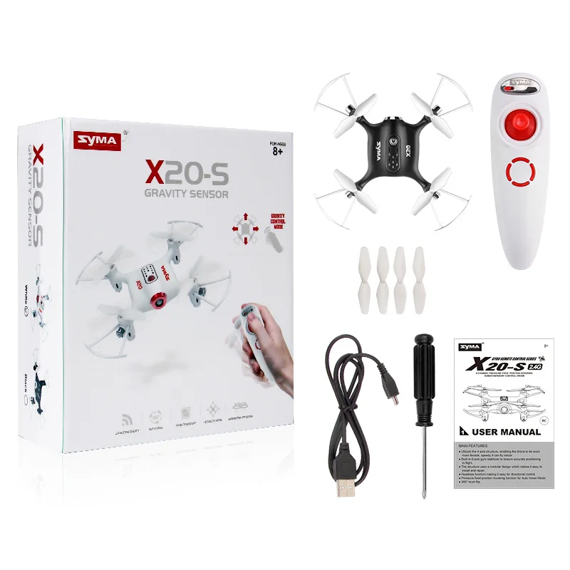 Вертолет SYMA RC X23W fpv-квадрокоптер Wifi передача в реальном времени Безголовый модель Дрон Профессиональный с камерой