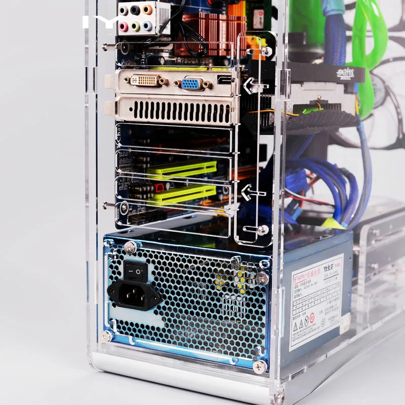transparente para atx matx micro mini itx