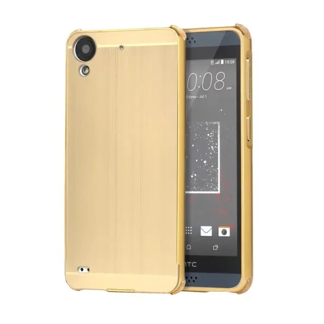 Aluminum Metal Frame Brushed Case For HTC Desire 628 Case