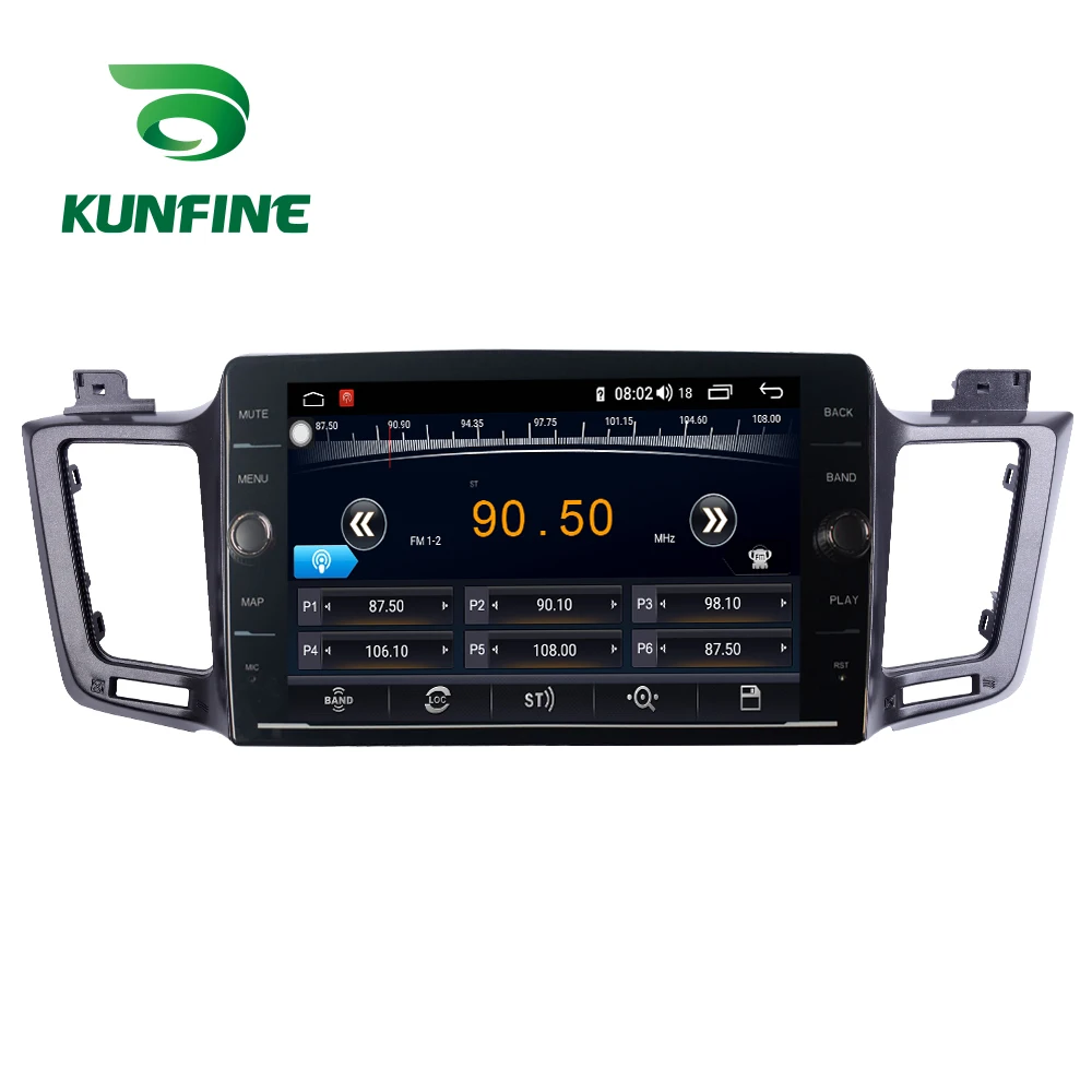 Восьмиядерный 4 Гб ОЗУ 64 ПЗУ Android 8 1 автомобильный DVD GPS плеер Deckless стерео для Toyota RAV4