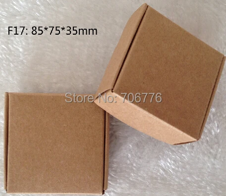 Model: F17 Size 85*75*35mm Packaging Box in stock for Soap |