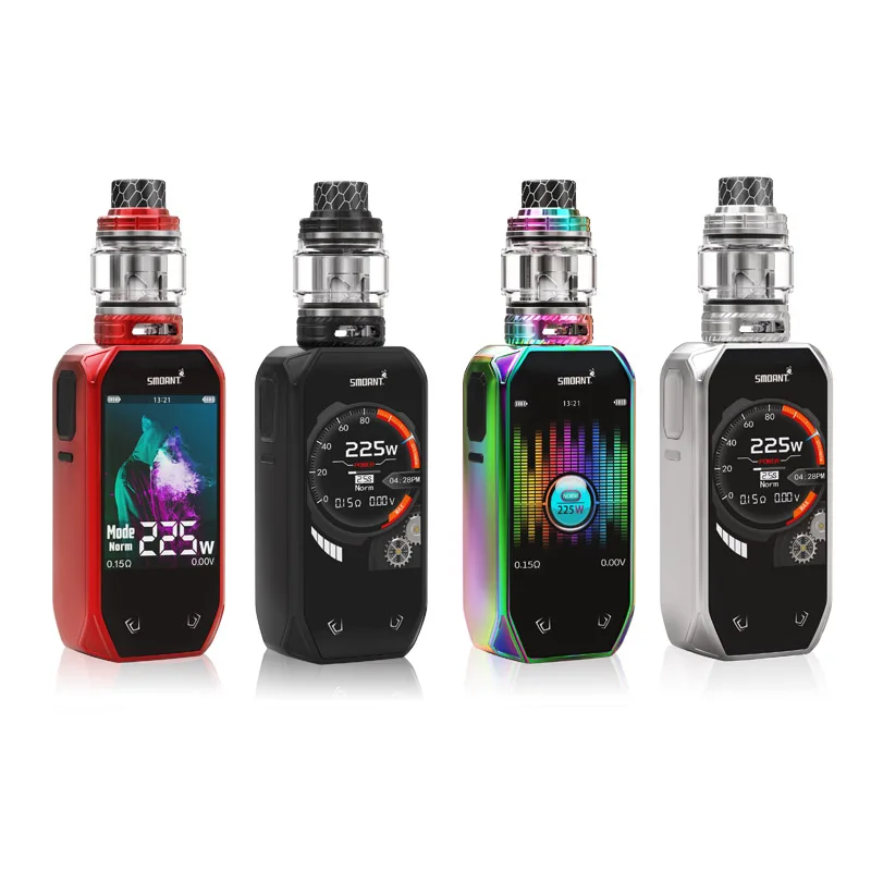 Оригинальный набор Smoant naoo 225W электронная сигарета коробка мод и 4 мл Subohm бак 2